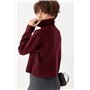 Базовий теплий гольф у рубчик - кавовий цвет, ONE SIZE (є розміри) 2166  фото - Luxbikini