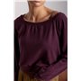 Вільна кофтинка у комлекті з майкою - синій цвет, ONE SIZE (є розміри) 00180  фото - Luxbikini