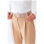Штани банани з поясом PERRY - світло-коричневий цвет, XL (є розміри) 50536 PERRY фото - Luxbikini