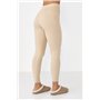 Жіночі трикотажні лосини - бежевий цвет, ONE SIZE (є розміри) 155  фото - Luxbikini