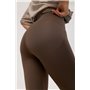 Еластичні спортивні лосини - коричневий цвет, XL (є розміри) 90010  фото - Luxbikini