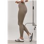 Еластичні спортивні лосини - коричневий цвет, XL (є розміри) 90010  фото - Luxbikini
