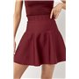 Жіноча мініспідниця сонце-кльош - коричневий цвет, ONE SIZE (є розміри) 241064  фото - Luxbikini