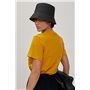 Однотонна трикотажна футболка - чорний цвет, ONE SIZE (є розміри) 00111  фото - Luxbikini