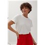 Однотонна трикотажна футболка - чорний цвет, ONE SIZE (є розміри) 00111  фото - Luxbikini