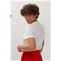 Однотонна трикотажна футболка - чорний цвет, ONE SIZE (є розміри) 00111  фото - Luxbikini
