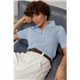 В'язане ажурне поло в ромби - блакитний цвет, ONE SIZE (є розміри) 12429  фото - Luxbikini