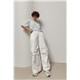 Однотонна трикотажна вільна футболка - білий цвет, XL (є розміри) 26200  фото - Luxbikini