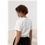 Футболка з принтом яблука - білий цвет, ONE SIZE (є розміри) 50160  фото - Luxbikini