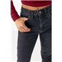 Жіночі джинси Mom Fit - чорний цвет, 34р (є розміри) 23434  фото - Luxbikini