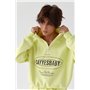 Теплий спортивний костюм із принтом - лимонний цвет, L/XL (є розміри) 5568  фото - Luxbikini
