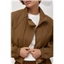 Жіноча вітровка-бомбер - коричневий цвет, ONE SIZE (є розміри) 257200  фото - Luxbikini