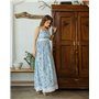 Сукня "Rosetta" тканина штапель Блакитна квітка 5276 QC фото - Luxbikini