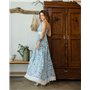 Сукня "Rosetta" тканина штапель Блакитна квітка 5276 QC фото - Luxbikini
