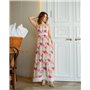 Сукня "Rosetta" тканина штапель Рожева квітка 5274 QC фото - Luxbikini