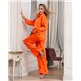 Домашній костюм Сакура помаранчевий 3581 QC фото - Luxbikini