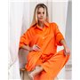 Домашній костюм Сакура помаранчевий 3581 QC фото - Luxbikini