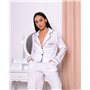 Піжама з шовку Армані Bonnie Білий 3202 QC фото - Luxbikini