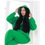 Спортивний костюм Miranda (Тканина: тринитка з начосом) Зелений 3050 QC фото - Luxbikini