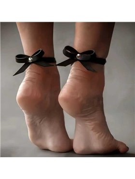 Жіночі браслети з бантиками на ноги SV Leather Ankle 2 шт. X00001100 China фото - Luxbikini
