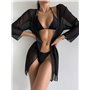 Класичний жіночий купальник з парео 2941/35-S Domino фото - Luxbikini