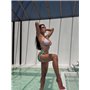 Роздільний купальник з візерунком 3012/31-S Domino фото - Luxbikini