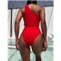 Купальник суцільний спереду вирізи та фурнітура 2994/22-S Domino фото - Luxbikini