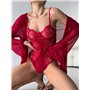 Халат та боді БЕЗ доступу 590-S Domino фото - Luxbikini
