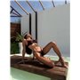 Роздільний купальник коричневий, з формованою чашкою 2989/38-S Domino фото - Luxbikini