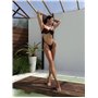 Роздільний купальник коричневий, з формованою чашкою 2989/38-S Domino фото - Luxbikini