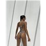 Купальник суцільний щільний на подвійніій тканині 2827/39-S Domino фото - Luxbikini