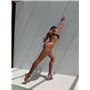 Роздільний купальник у рубчик з фурнітурою 2998/29-S Domino фото - Luxbikini