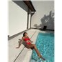 Купальник бандо з елегантною золотою фурнітурою 1547/121-S Domino фото - Luxbikini