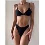 Стильний пляжний комплект четвірка 2898/51-S Domino фото - Luxbikini