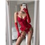 Спокуслива білизна з неймовірним мереживом та трусиками 160721111 Ghazel фото - Luxbikini