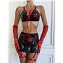 Спокусливий латексний комплект медсестри 167101111 Ghazel фото - Luxbikini