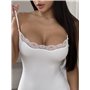 Ніжна піжама-комбінезон з делікатним мереживом 1019/110-S Domino фото - Luxbikini