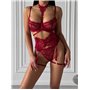 Спокусливий комплект з мережива 543/29-S Domino фото - Luxbikini