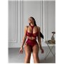Спокусливий комплект з мережива 543/29-S Domino фото - Luxbikini