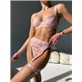 Комплект мереживної білизни з поясом 577/116-S Domino фото - Luxbikini