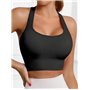 Спортивний топ - чорний 27070  фото - Luxbikini