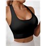Спортивний топ - чорний 27070  фото - Luxbikini