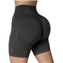 Спортивні безшовні шорти Slim Fit - чорний 27036  фото - Luxbikini