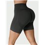 Спортивні безшовні шорти Slim Fit - чорний 27036  фото - Luxbikini