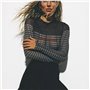 Напівпрозорий боді-комбідрес be real - чорний 23324  фото - Luxbikini