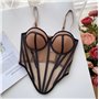 Сексуальний корсетний топ із чашкою - тілесний 22816  фото - Luxbikini