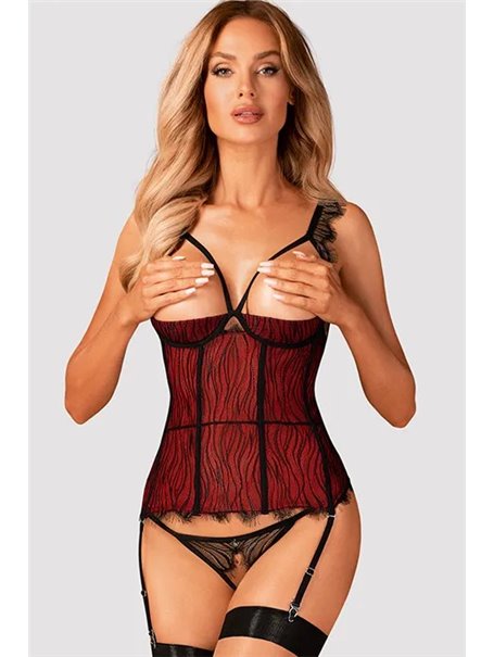 Комплект Obsessive Denissa corset