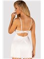 Комплект Obsessive Amor Blanco chemise