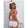 Ігровий костюм медсестри – білий (One Size) 18370  фото - Luxbikini