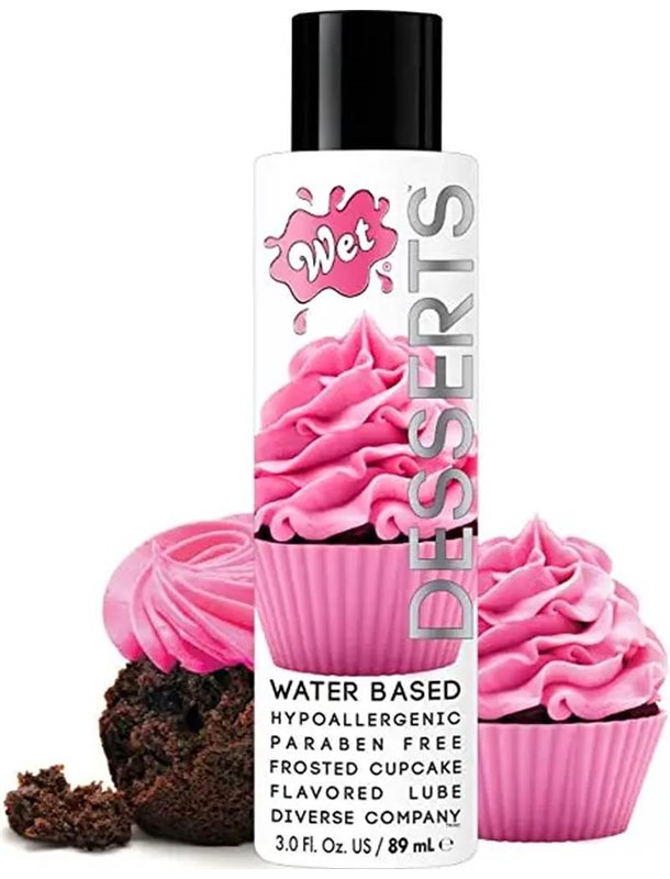 Їстівний Лубрикант WET Desserts Frosted Cupcake, 89 мл 15735  фото - Luxbikini